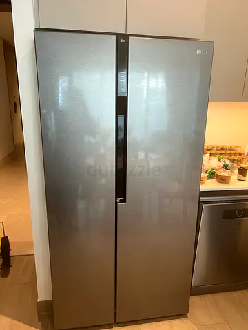 LG 679 Liter Side by Side Refrigerator, Inverter Linear Compressor, Multi Air Flow , DELIVERY + WARR