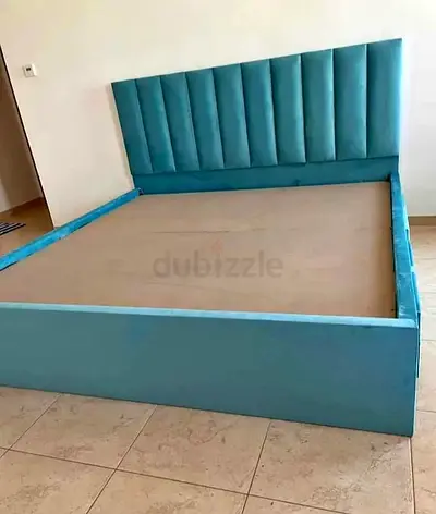Brand New fabric wood Bed king size 180cm 200cm With Medical Mattress Available