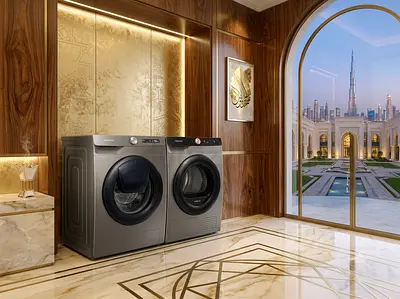 Samsung 9kg Washer & Dryer Separate Set – Latest Model with Wi-Fi Technology
