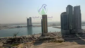 One Bedroom Apartment in Al Mamzar Sharjah Near Dubai, Direct Sea View, Balcony, Panoramic Sea View 