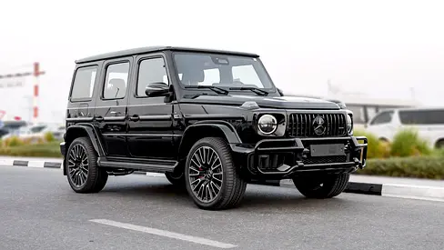 2026 Mercedes-Benz AMG G 63 4.0L AT Petrol (Carbon Fiber In & Out) GCC Specs (Black-Red)