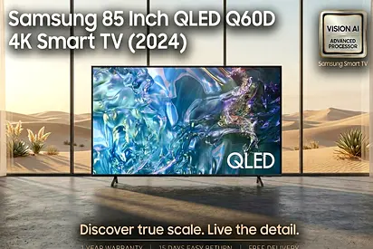 Samsung 85" QLED Q60D 4K Smart TV (2024) - Excellent Condition