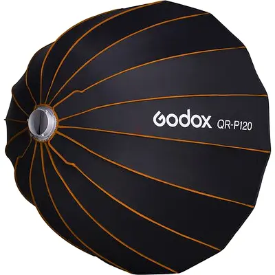 Godox Quick Release Parabolic Softbox 120 CM Bowens mount with Grid Brand New