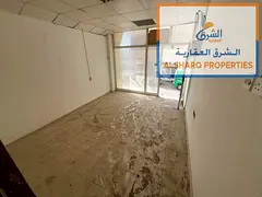 Shop for annual rent in Al Rumaila – Ajman Second row from the Ajman Corniche Suitable for various