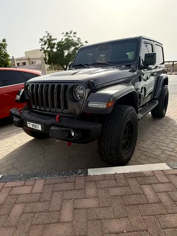 Jeep Wrangler Unlimited Sahara 2021 | GCC Specs  very clean car without accident