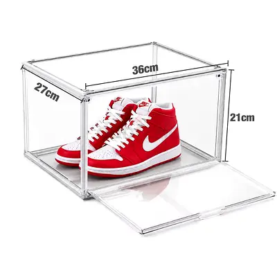 Acrylic Crystal Clear Shoe Display Box