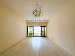 Three Bedroom Apartment for Annual Rent in Sharjah with Master Bedroom Large Distributors Balcony an