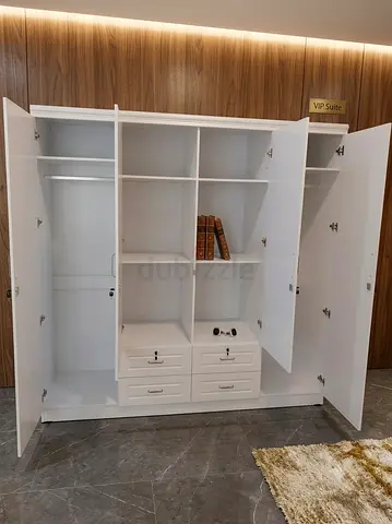 Brand new 4door wardrobe with drawer available