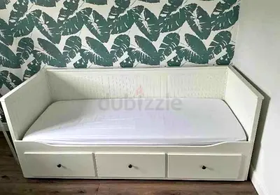 IKEA Hamnes day bed with 2 mattress and