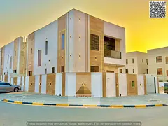 An exceptional opportunity in a strategic location near the Azha complex: a corner villa featuring c