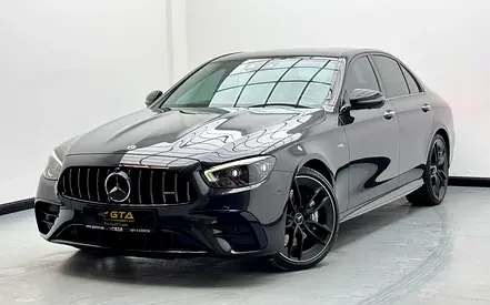 2021 Mercedes-Benz E53 AMG Double Night Package, Mercedes Service History, 1 Year Warranty, GCC