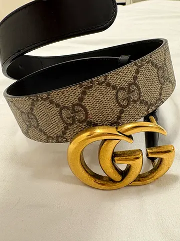 Gucci GG Marmont Leather Belt