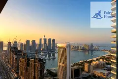 High-Floor 3BR | Unfurnished | Marina & City Views | Princess Tower