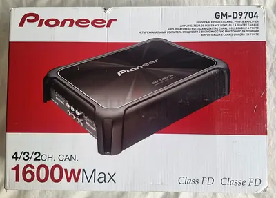 Pioneer GM-D9704 amplifier (New)
