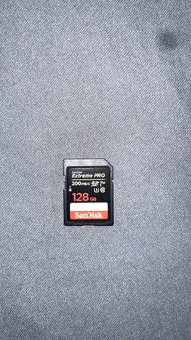 SanDisk Extreme PRO 128GB SDXC UHS-I Card - 200MB/s (Used)