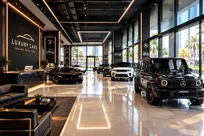 PREMIUM RETAIL for LEASE | BUSINESS BAY | AI IMAGES for ILUSTRATION ONLY