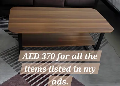 Wooden Coffee Table with Lower Shelf - Good Condition