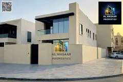Modern villa, corner lot on two streets, large land area 5000 sq ft, close to Sheikh Amma Street, fr