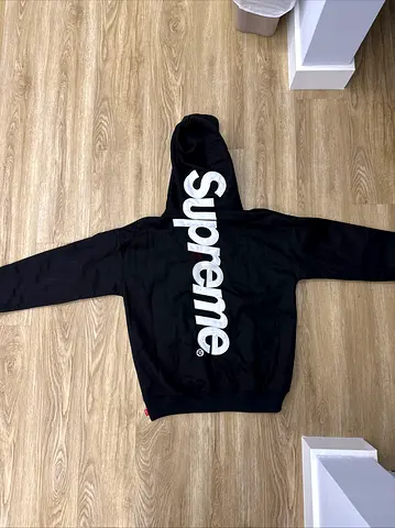 Supreme satin hoodie