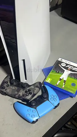 Ps5 Disk edition- 2 controllers - 3 games