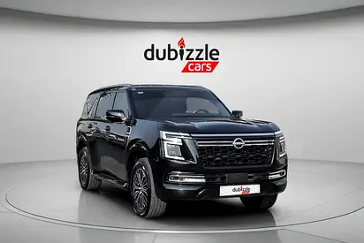 AED 4331/month | 2025 Nissan Patrol SE Platinum City | GCC Specs | Ref#527467