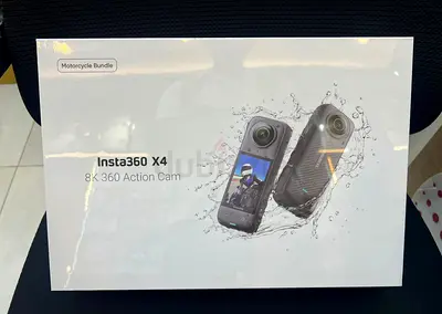 Insta360 X4 8K 360° Action Camera – Motorcycle Bundle | Brand New