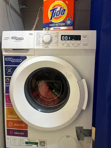 Front load washing machine - 6 Kg