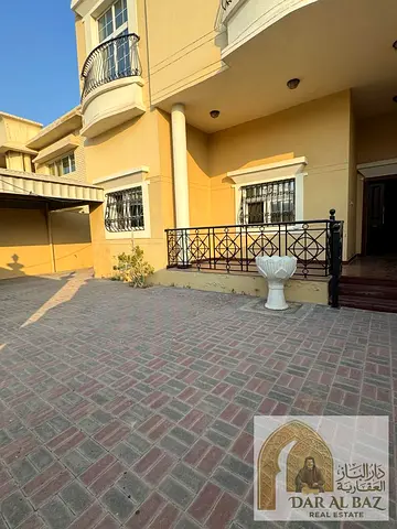 4-Bedroom Villa for Annual Rent in Al Nakhailat – Sharjah | Maid's Room | Spacious Yard | Storage Room | Gym and Swimming Pool | Two Parking Spaces