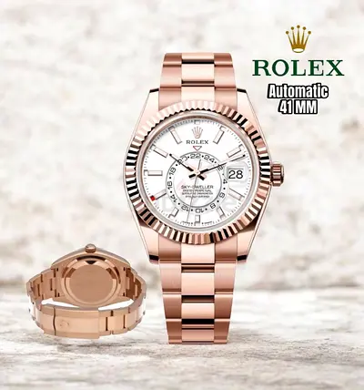 Rolex sky dweller mens automatic watch
