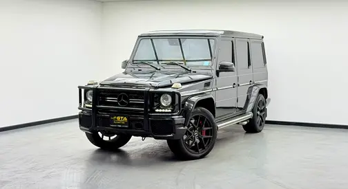 2014 Mercedes-Benz G 63 AMG, Service History, GCC Specs