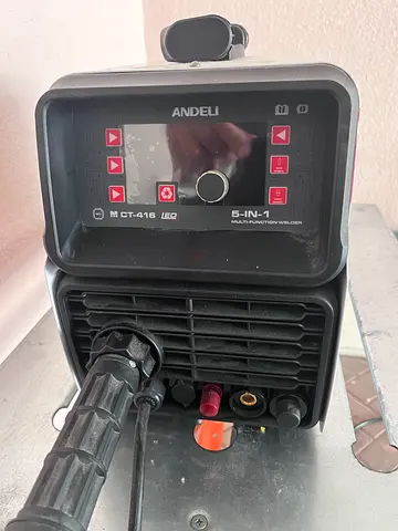 Andeli Inverter Welding Machine - Portable MMA/Stick Welder (Unused Condition), plus PPE and bench