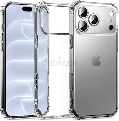 iPhone 18 Pro Case Clear Soft TPU Reinforced Corners