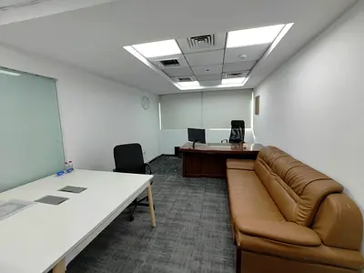 190 SFT Fully Furnished Office for AED 37999 Per Year