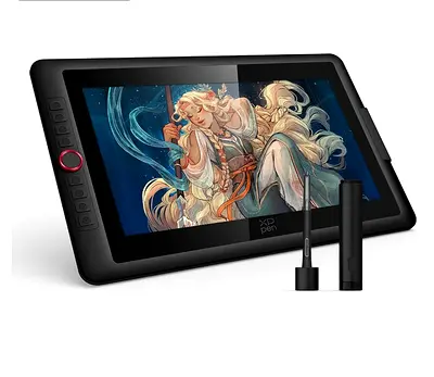 XPPen Drawing Tablet with Screen Artist 15.6 Pro V2, 16K Pen Pressure Stylus Digital Art Tablet with