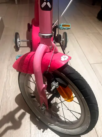 BTWIN 14" 3-5 yrs pink unocorn new price 750 AED