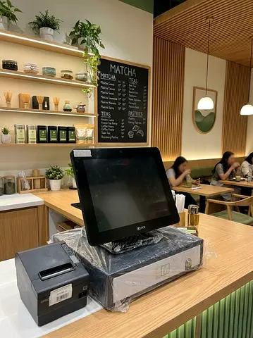 POS Terminal with Receipt Printer and Cash Drawer - Ready for installation