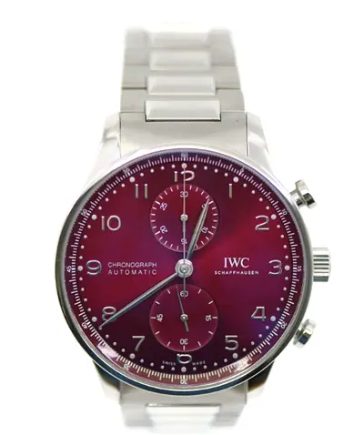 IWC Portuguese Chronograph Stainless Steel Super Clone watch for men