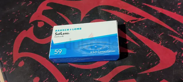 Bausch + Lomb Power contact lens -5.75