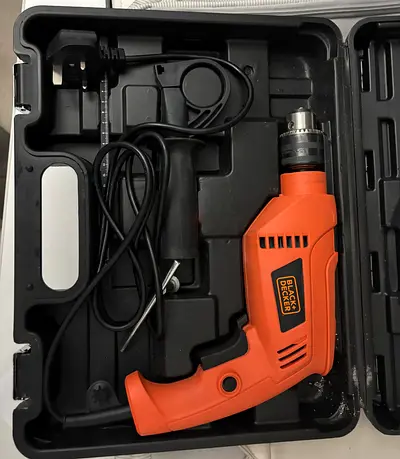 BLACK+DECKER 650W Hammer Drill Kit (50 Pcs)