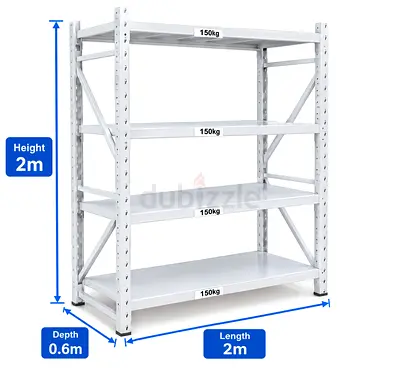MD Storage Racks - (Brand New - 150kg UDL per Level)