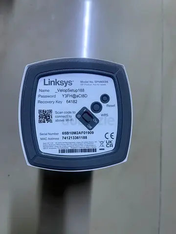 Linksys mx5600 wifi6 mash router