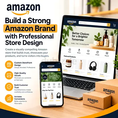 Build a Strong Amazon Brand with Professional Store Design