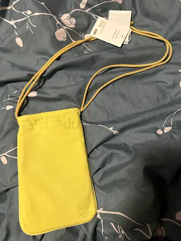 ZIMMERMANN Light Yellow Crossbody Shoulder Bag with Gold Rope Strap - New with Tags