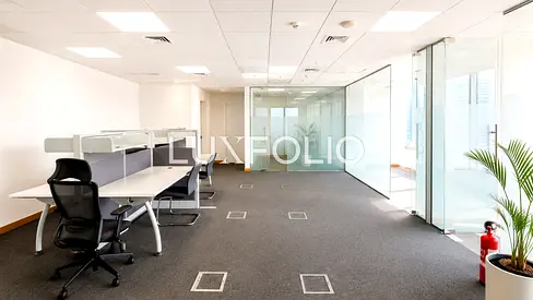 Furnished Office | SZR Views | Saba Tower