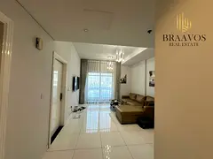 Furnished 1BR Apartment | Plazzo Heights | Balcony & Pool Access