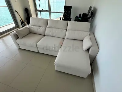 Ikea Eskilstuna L shape sofa bed with storage
