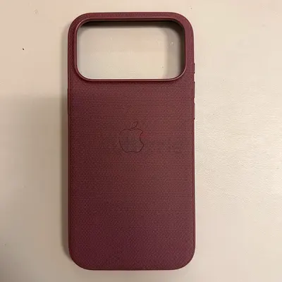 iPhone 18 Pro Max TechWoven Case- Burgundy