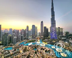 Full Burj and Fountain View| Furnished | Top Floor