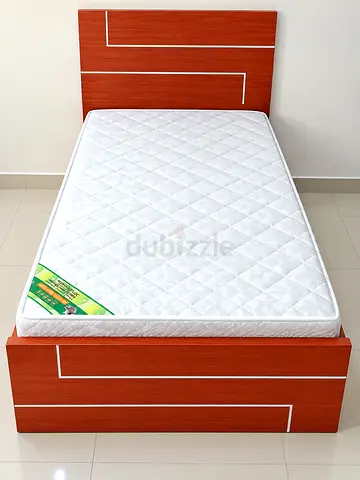 Brand new single 90x190 size Bed including mattress available