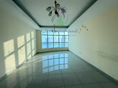 Three BHK in Al Mamzar with sea view balcony free AC parking gym & pool competitive price 4 or 6 che